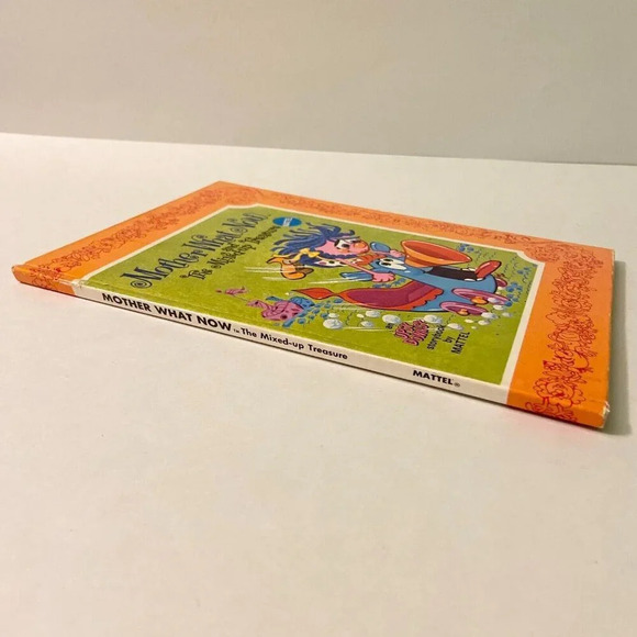 Vintage 1969 Upsy  Downsy Mother What Now And The Mixed Up Treasure Mattel Book - Picture 3 of 15